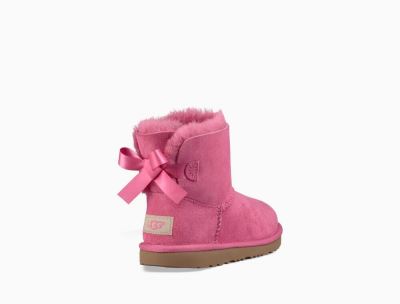 UGG Mini Bailey Bow II Boots for Big Kids - Pink India